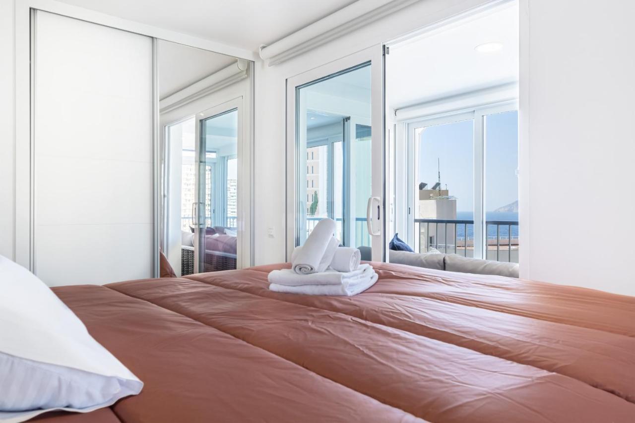 Apartamento Halcon Deluxe 5-A Benidorm Exterior foto