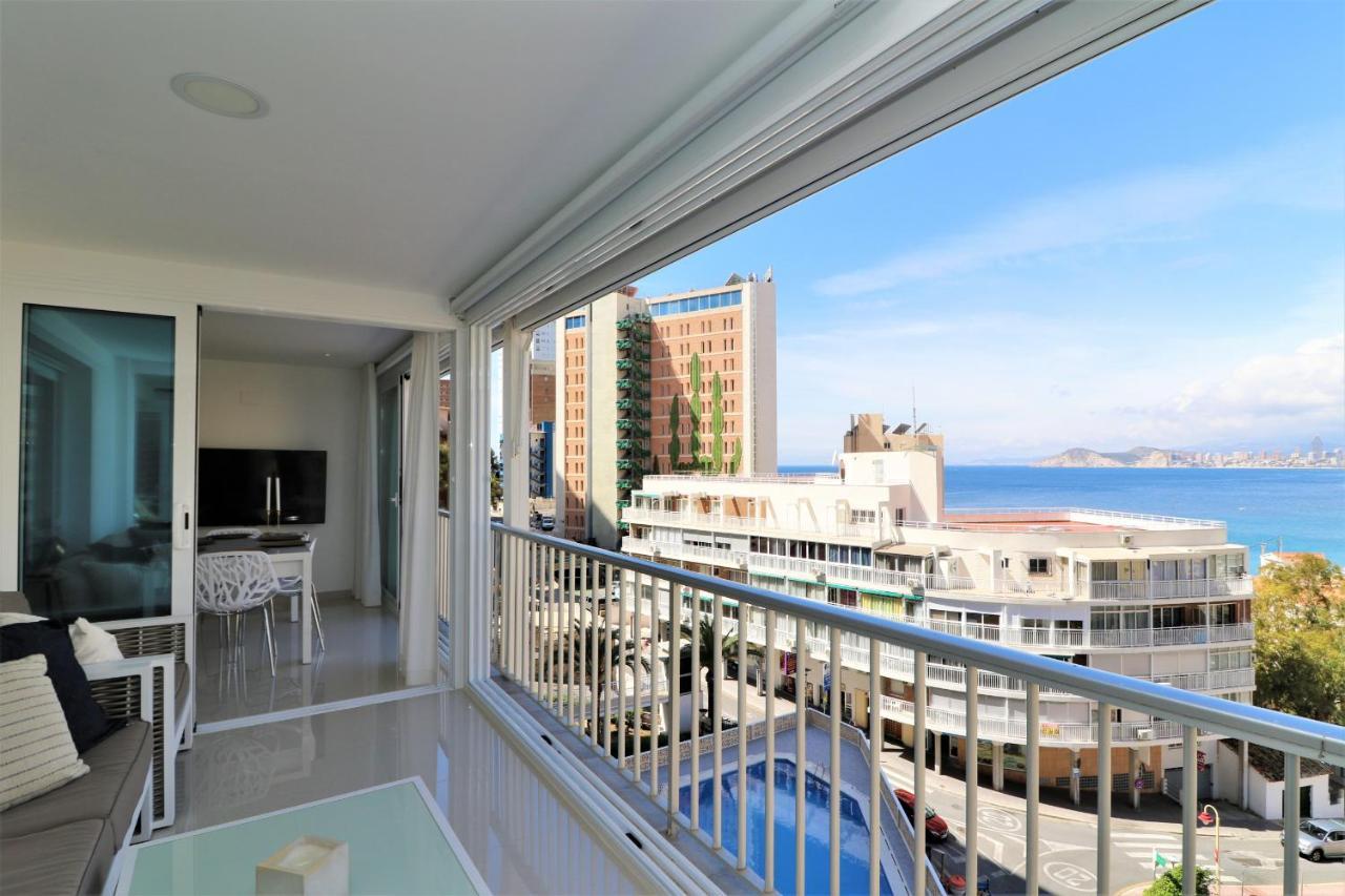 Apartamento Halcon Deluxe 5-A Benidorm Exterior foto